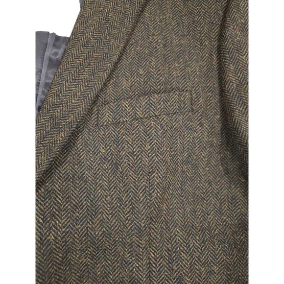 NWT PJ Paul Jones Men's Herringbone Blazer  Tweed Wool Blend Sports Coat Jacket - Picture 5 of 10